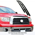 thumbnail image 2 of APS Premium Stainless Steel Black 8x6 Horizontal Billet Grille Compatible with Toyota Tundra 2007-2009 Hood Scoop N19-J05156T, 2 of 7