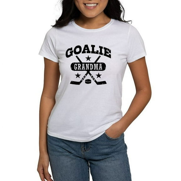 CafePress - Goalie Grandma Women's T Shirt - Women's Classic T-Shirt