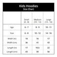 thumbnail image 4 of CafePress - Ukraine Flag Sweatshirt - Kids Hooded Sweatshirt, Classic Hoodie, 4 of 4