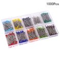 thumbnail image 3 of OUNONA 32Set Jewellery Making Supplies Glass Colorful Head Pins For Crafters And Sewers, 3 of 4