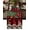 Red, variant on Christmas Gnomes Cotton Linen Table Runner for Dining Kitchen, Red Joy Pine Branches Cardinal Birds Wedding Outdoor Party Tablerunners Decoration, Dresser Scarf Coffee Tablecloth Runners 13x60 Inches