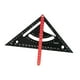 thumbnail image 1 of Escuadra de carpintero, escuadra combinada, regla triangular portátil multifuncional, herramientas de carpintería para proyectos de enmarcado y, 1 of 9