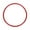 Red 72mm, variant on 100Pcs 60mm/72mm Waterproof Silicone O Ring High Temperature Resistance Sealing Washer