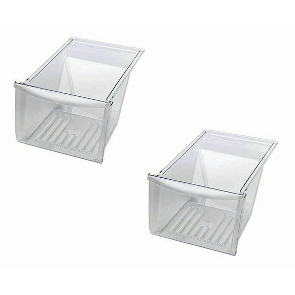 Crisper Drawer Compatible with Frigidaire Refrigerator 240337103 ( 2 Pack )