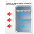 thumbnail image 4 of Mini Refrigerador de 8L, Calefacción Silenciosa, Congelacia, Refrigerador Eléctrico Compacto Portátil para el Hogar y El Coche, 4 of 7