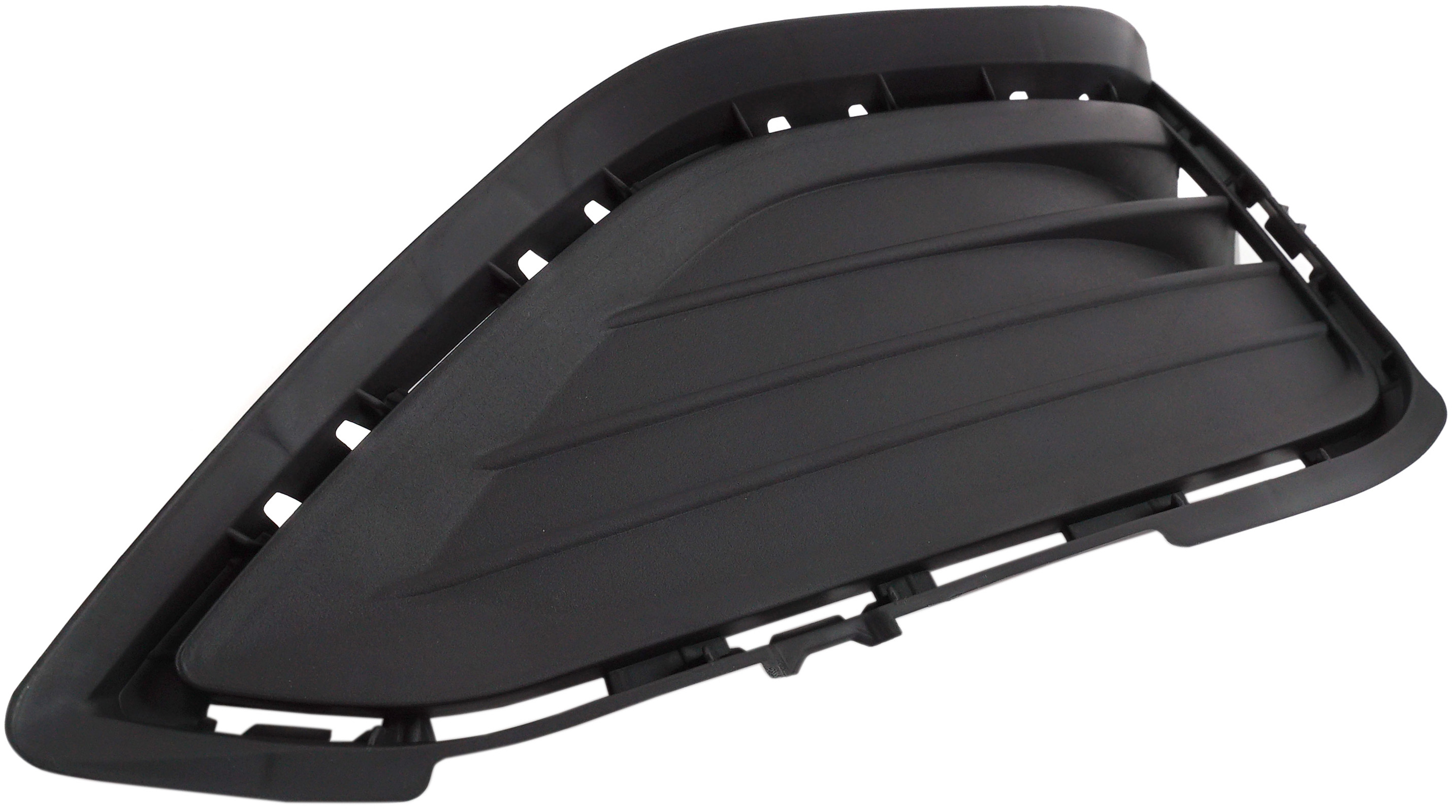 Fog Light Cover Compatible with 2019-2020 Volkswagen Jetta Right Passenger Textured Black