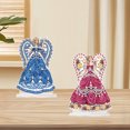 thumbnail image 4 of Decoraciones Mesa Arte Diamante 5D Diy Pintura Diamantes Adornos Kit 2pcs Mascota Forma Especial Animal para Principiante, 4 of 9