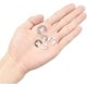 thumbnail image 3 of Paquete de 130 Kit de anillos de retención de anillo en E, surtido de anillos de retención de acero inoxidable tipo E de 1,5 mm-10 mm con caja de almacenamiento para taller, Diy Baobao, 3 of 5