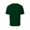 thumbnail image 2 of A4 N3393 Mens SureColor Short Sleeve Cationic Tee - Forest - 3XL, 2 of 2