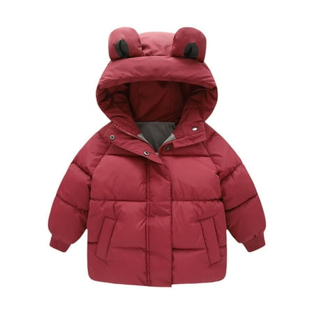 

THE WILD Casual Pretty Children s Down Jacket Boys And Girls Plus Down Thickened Jacket Baby Cotton Clothes Infants And Toddlers Cotton Clothes