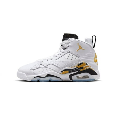 

Big Kid s Jordan MVP White/Yellow Ochre-Black (DZ5577 107) - 5.5