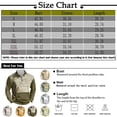 thumbnail image 2 of Men's Outdoor Vintage V-neck Button Long Sleeve Fashion Sports T-shirt M, 2 of 4
