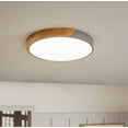 thumbnail image 5 of Aiwen Round LED Flush Mount Ceiling Lamp Modern Light Fixture Gray, 5 of 10