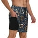 thumbnail image 2 of Fotbe Nautical Traje de Baño para Hombre – Shorts de Natación de Secado Rápido con Forro y Bolsillos-Small, 2 of 6