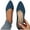 Navy, variant on Business Casual Shoes Women Solid Color Flat Heel Comfortable Casual Shoes Women's Ballet Flats Comfortable Casual Dressy Shoes Work Flats Office Shoes Pointed Toe Flats Shallow Shoes