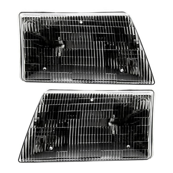 New Pair Of Headlights Compatible With Mazda B2500 B3000 Se Extended Pickup 1998 1999 2000 By Part Number Ma2503113 Ma2502113