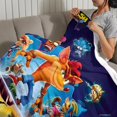 thumbnail image 3 of Crash Bandicoot anti-pilling, suave, ligera, esponjosa y acogedora de lujo para hogar y cocina – Perfecta para niños y adultos,120X80cm, 3 of 6