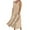 Khaki-vacation dresses, variant on Aboser Summer Linen Dresses for Women Plus Size Casual Sleeveless Dress Fashion Floral Printing Sundress Flowy Scoop Neck Maxi Dresses with Pockets