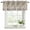 Gray Green Light Blue, variant on 2 Pack Valances for Window, Dark Sage Green Botanical Short Curtains for Kitchen Bedroom Living Room, Spring Floral Summer Botanical Retro Small Window Treatment Valance Drapes 42 x 12 Inch