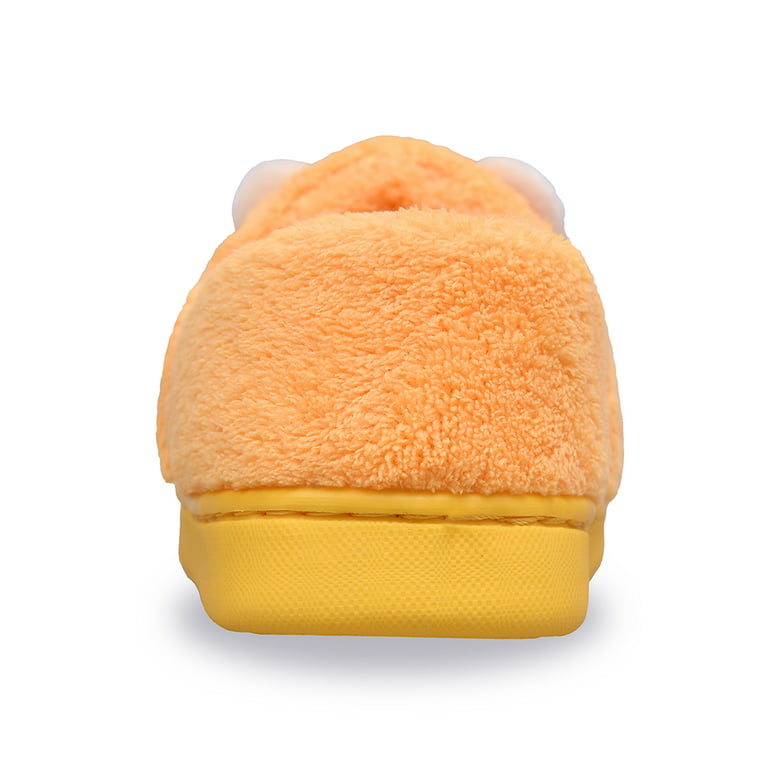 Cute Fluffy Slippers - Plush - 4 Colors Available - White - Yellow