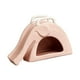 thumbnail image 5 of Casita de cerámica para hámsteres con rampa deslizante para pequeñas mascotas como jerbos. Rosa, 5 of 8