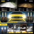 thumbnail image 2 of 9005 H7 Led Headlight Bulbs For Hyundai Elantra 2019-2020 High&Low Beam 4Pcs, 2 of 5