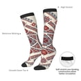 thumbnail image 4 of KLL Fashion Tatreez2 Print Cool Socks Men's Women's Crew Socks Funny Crazy Novelty Stockings, 4 of 6