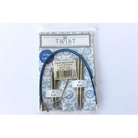 UPC: 0812208029451 | ChiaoGoo Twist Shorties Combo Packs US-4 Thru US-8 (US-8 (5 mm))