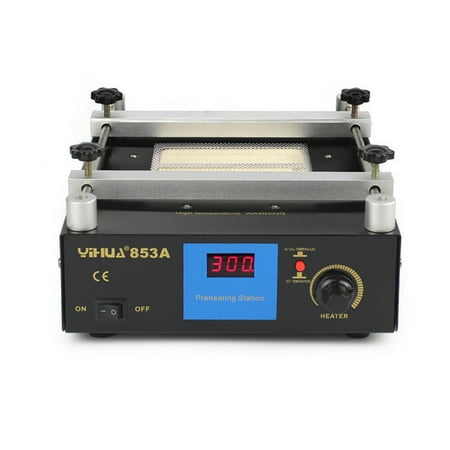 

OUKANING 853A Preheating Rework Station LCD Adjustable IR Preheater 600W 50-350 