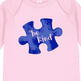 thumbnail image 4 of Inktastic Autism Awareness Be Kind Dark Blue Puzzle Piece Boys or Girls Long Sleeve Baby Bodysuit, 4 of 5