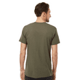 thumbnail image 5 of M&O Men’s Short Sleeve T-Shirt - Military Green, Gold Soft Touch Crew Neck Tee, Solid Tee, 4XL, 5 of 5