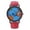 Red, variant on Xinyolin Creative World Map Plane Unisex Pointer Watch, No Numbers Party Wrist Watch