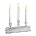 thumbnail image 1 of Celebrations 9737115 No Scent Brushed Silver Auto Sensor Candle, 10 in., 1 of 1