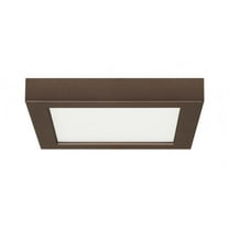 Satco 29334 - 13.5W/LED/7''FLUSH/27K/SQ/BRZ S29334 Indoor Ceiling LED Fixture