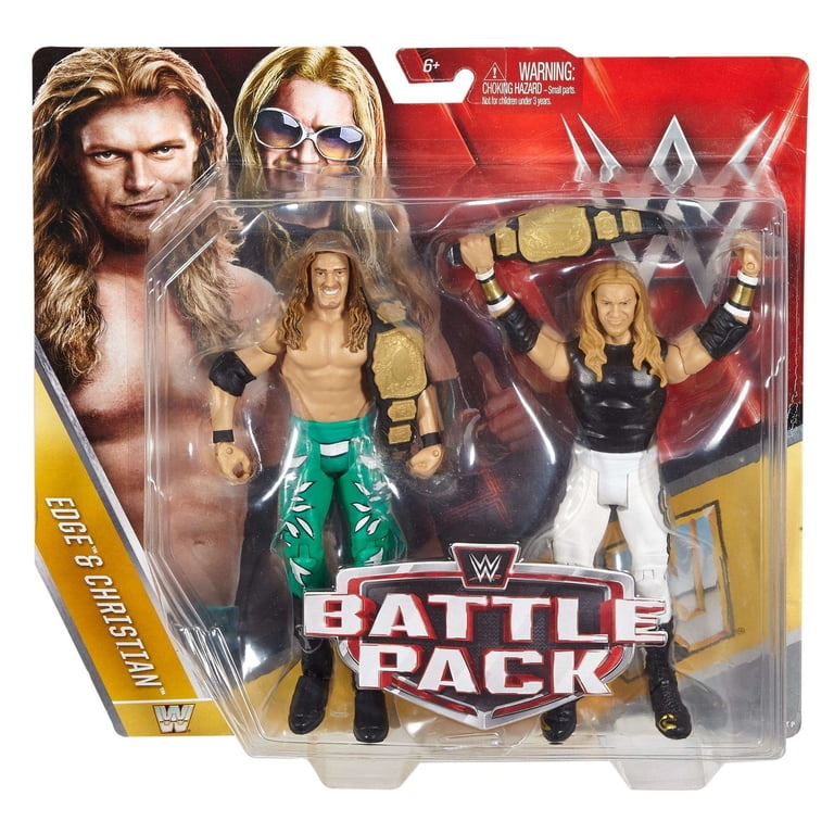 WWE フィギュア 2体セット エッジ &クリスチャン WWE Edge and Christian Figure 2-Pack - Slammin Rivalry - Walmart.com