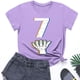 thumbnail image 4 of Blusas y camisas de manga corta con cuello redondo para niños pequeños, niños y niñas, camisetas estampadas de moda, lindas camisetas de manga corta con cuello redondo y estampado, blusa para niña, 4 of 7