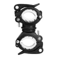 thumbnail image 1 of TIELUTT Torch Clip Mount Front Light Bracket Flashlight Holder 360°Rotation Track Light Heads Warm Snowman Head for Lamp Post Working Light Rechargeable Headlamp Pro Hard Hat Light Rechargeable, 1 of 8