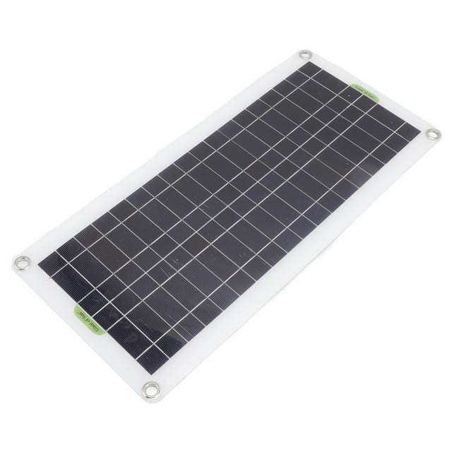 Solar Panel Starter Kit, Solar Inverter Kit Dual USB Female Ports For Camping 10A,30A,100A
