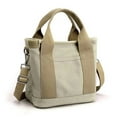 Small Tote Bag for Women Wear Resistant Zipper Handbag with Short