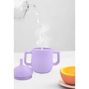 SWAGSON Silicone 5 piece Baby Feeding Set for Baby Led Weaning, Baby Plate and Bowl, Baby Fork and Spoon, Sippy Straw Cup, and Bib