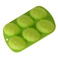 thumbnail image 2 of Toystoory Molde de silicona Molde de pastel en forma de huevo de Pascua DIY Bandeja de hielo de chocolate Herramienta para hornear panadería casera, Verde Herramientas y accesorios para hornear Verde Toystoory HA003686-05, 2 of 6