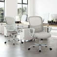 thumbnail image 2 of Yangming Office Chairs with Lumbar Support, 250 lb. Capacity, Grey, 2 of 8