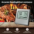 thumbnail image 4 of Meat Thermometer,Oven Thermometer Barbecue With 7 Preset Probe Oven Thermometer Meat Thermometer With Temperature Probe Thermometer Barbecue Kitchen Lcd Temperature Meat Lcd Thermometer Thermometer, 4 of 7
