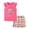 A1-Pink, variant on Summer Clothes for Toddler Boys and Girls Tank Top and Shorts Kids Cotton Sleeveless Outfit Hot Pink 6-7 Years