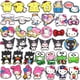 thumbnail image 2 of 2023 Nueva linda caricatura Hello Kitty Perro de orejas grandes Melody Sanrio Exportación transfronteriza Hebilla de zapato especial Flor de zapato, 2 of 5