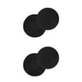 thumbnail image 4 of QualitChoice 2X Stool Cover Bar Supplies Dustproof Chair Covers Handily Install Party Accessories Multicolored Extendable Gear Black L 2PCS, 4 of 6