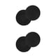 thumbnail image 4 of Matsuzay 2 fundas para taburete suministros para Bar fundas para sillas a prueba de polvo mano de obra fina multiusos exquisito Negro METRO 2piezas, 4 of 6
