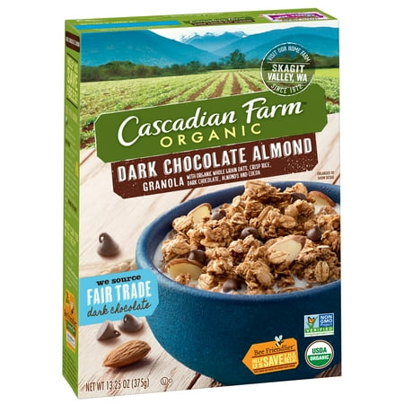 almond cascadian granola chocolate dark organic farm oz cereal