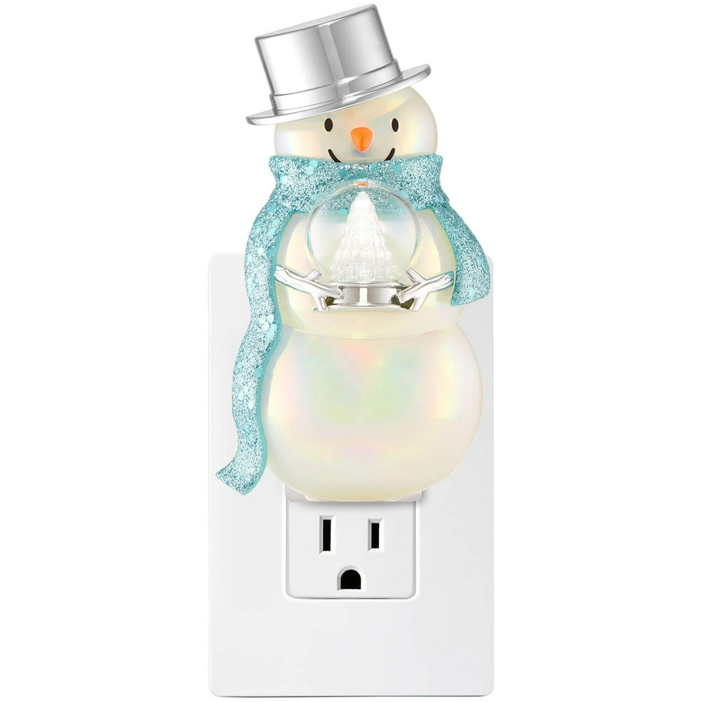 Bath and Body Works Snowman Wallflower Diffuser Plug In Nightlight