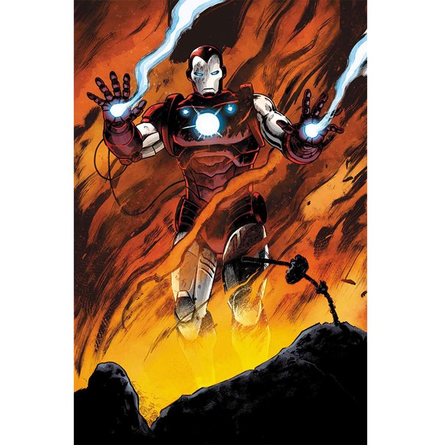 Diamond Painting (DB7353) Kit cuadrado 5D DIY Rhinestone Iron Hero (B3820) 50x70cm Hugtrwg Para estrenar